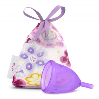 LadyCup S(mall) LUX Menstrual Cup Small Purple 1 pc