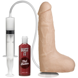 Doc Johnson Bust it Squirting Realistic Cock 8.5" Skin