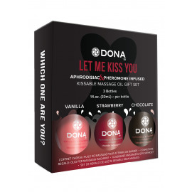 Dona Let Me Kiss You Massage Giftset 3pcs