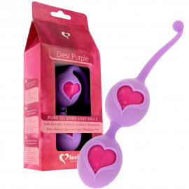 Feelz Toys Desi Love Balls - Venus Purple Beads