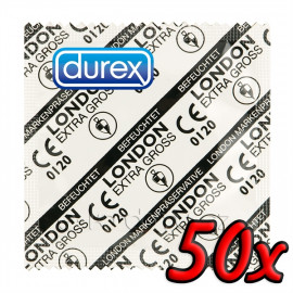 Durex London Extra Large 50 pack
