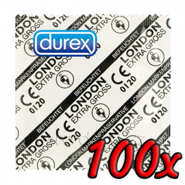 Durex London Extra Large 100 pack