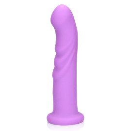 Loveline Ultra Soft Silicone Rotating G-Spot Vibrator Lavender Spectacle