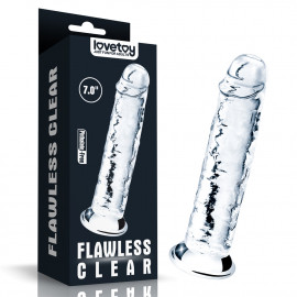 LoveToy Flawless Clear Dildo 7.0"
