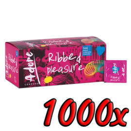 Adore Ribbed Pleasure 1000 pack