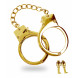 Taboom Luxury BDSM Handcuffs Gold Plated