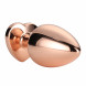 Dream Toys Gleaming Love Plug Rose Gold Large