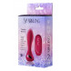 Dream Toys Sparkling Inflatable Remote Vibrator Isabella Red