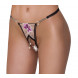 Cottelli Crotchless String with Flower 2322269