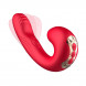 InToYou Shiva Vibe with Pulsation and Suction 3 Motors Red