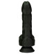 Naked Addiction Rotating & Thrusting Vibrating Dildo with Remote 23cm Black