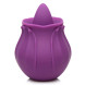 Bloomgasm 10X Wild Violet Purple Licking Silicone Stimulator Purple