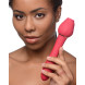 Bloomgasm Sweet Heart Rose 5X Suction Rose & 10X Vibrator Red