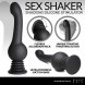 Inmi Sex Shaker Shaking Silicone Stimulator Black
