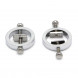 Kiotos Steel Nipple Clamps Rounded Special