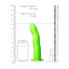 Ouch! Glow in the Dark Curved Hollow Strap-on 8