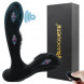 Paloqueth Prostate Vibrator with 12 Impact and Vibration Modes Black